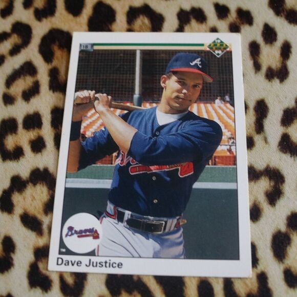 Dave Justice #711 Baseball Card - Picture 1 of 2